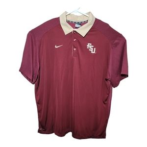 Vintage Florida State FSU Nike Polo Shirt Size XL Mens B44